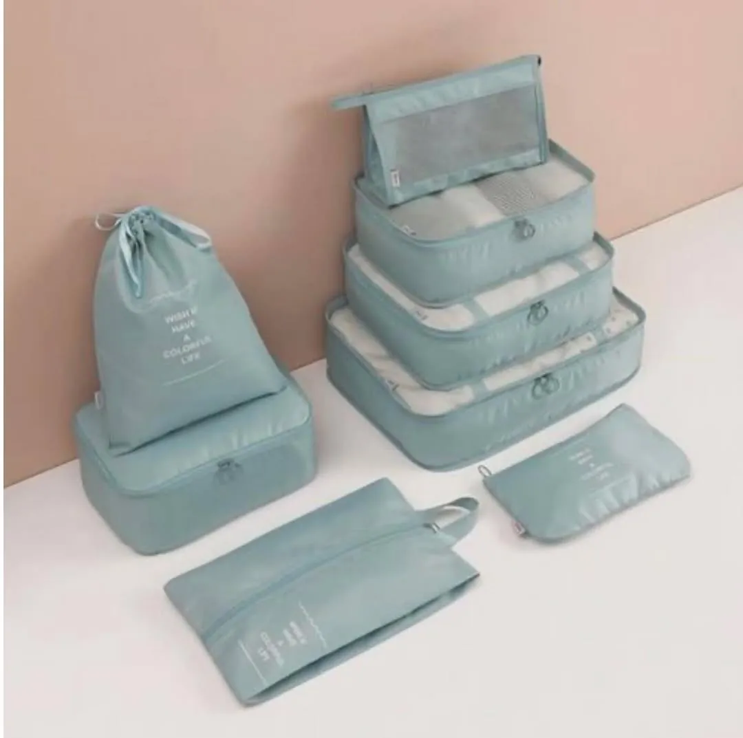 Travel Bag Organizer Set - 7 Pieces