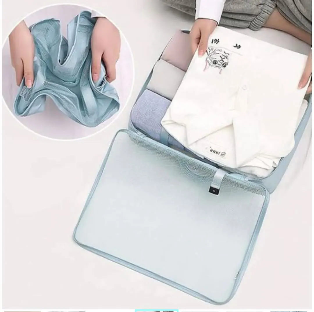 Travel Bag Organizer Set - 7 Pieces