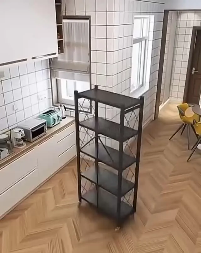 Modern Mobile Shelf