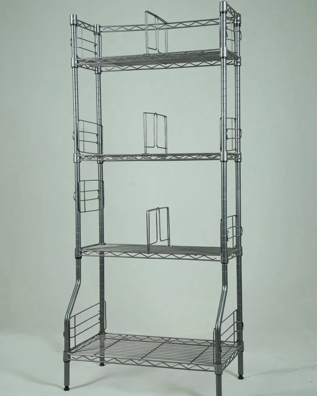 Elegant Multi-Purpose Metal Shelf