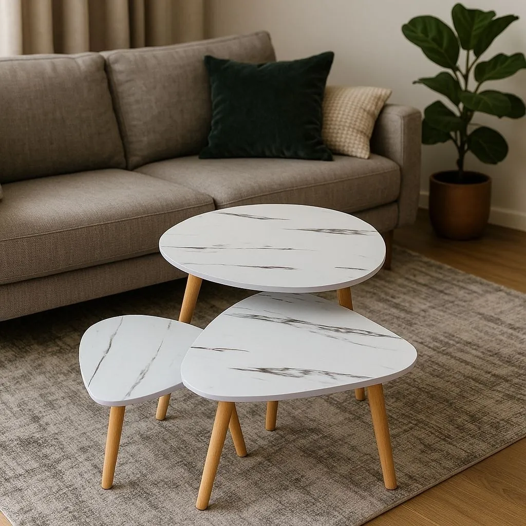 Modern 3-Piece Table Set