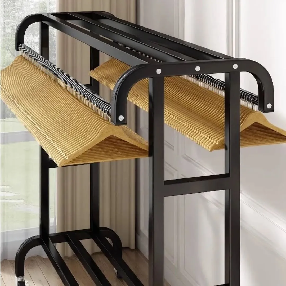 Durable Metal Clothes Hanger Stand