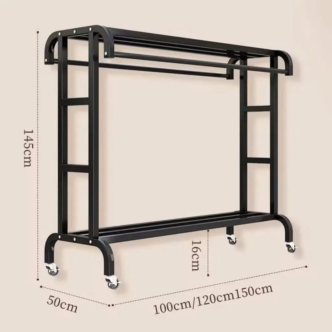 Durable Metal Clothes Hanger Stand