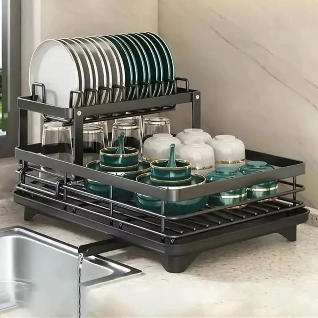 Practical Kitchen Dish Drainer Basket
