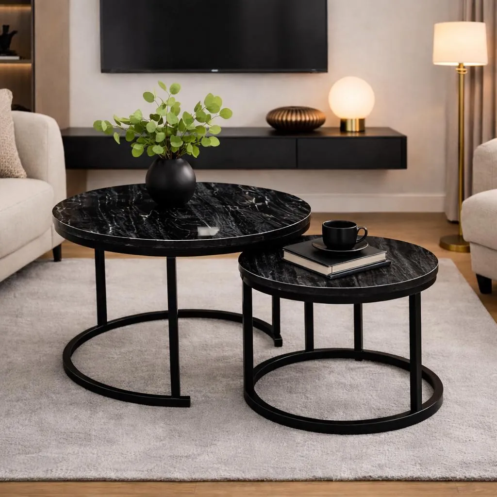 Modern Double Coffee Table