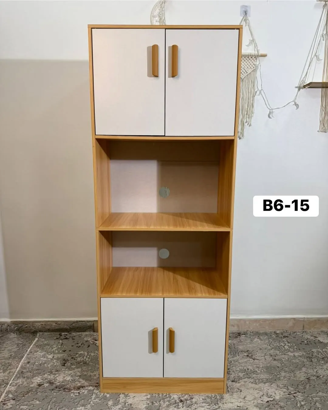 Modern Kitchen Cabinet with Internal Lighting