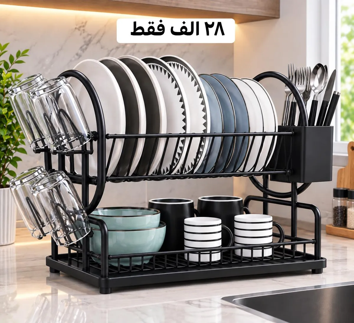 Modern Dish Rack