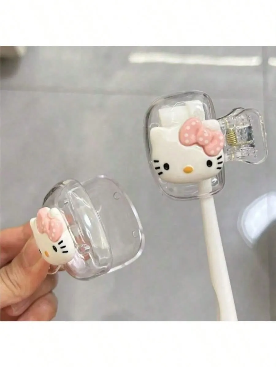 Pink Bow Bathroom Accessory Set