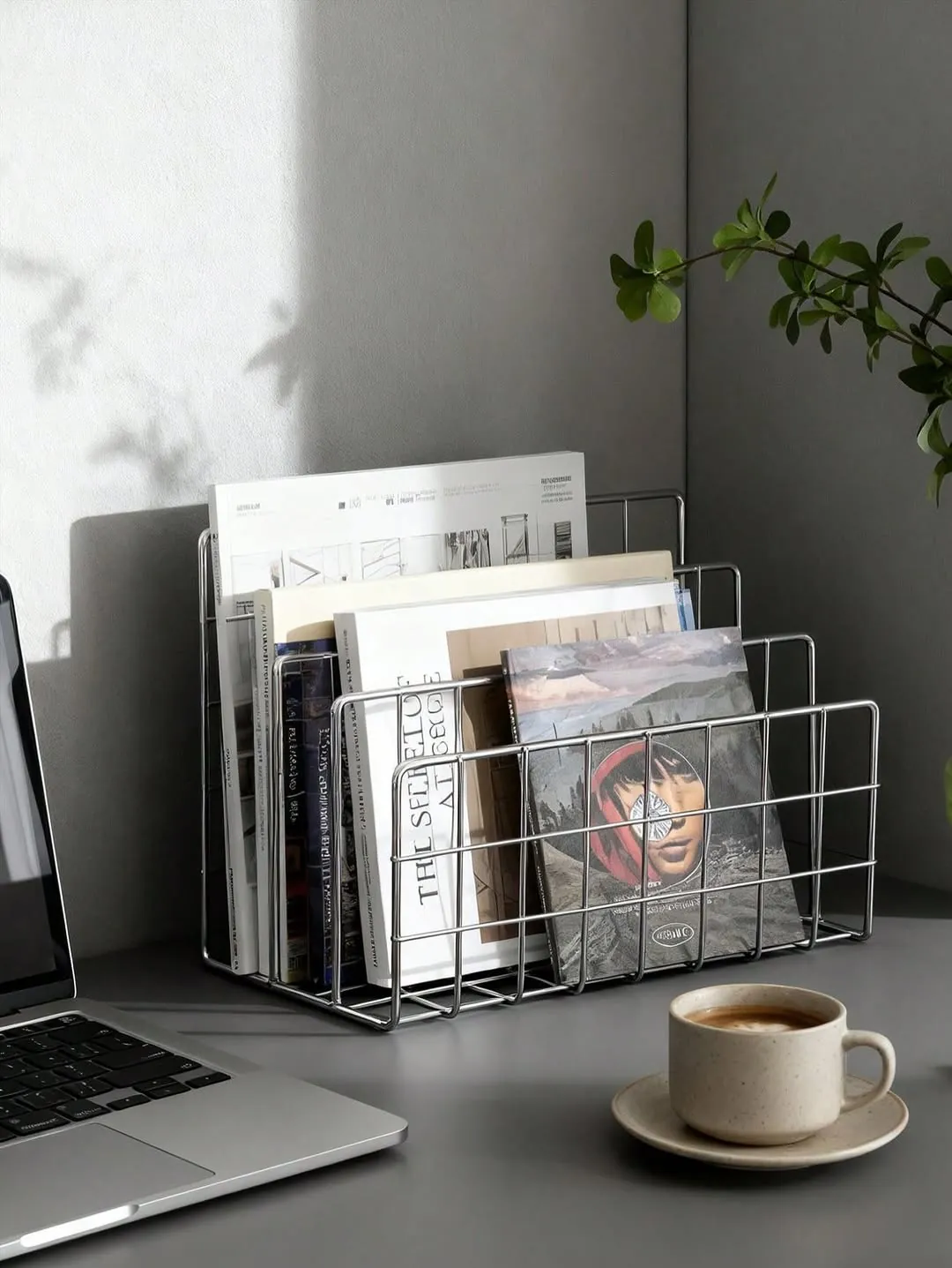 2-Tier Wooden Storage Shelf