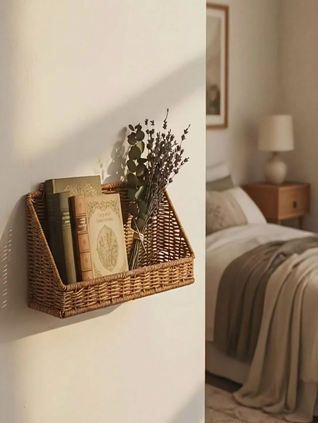 2-Tier Wooden Storage Shelf