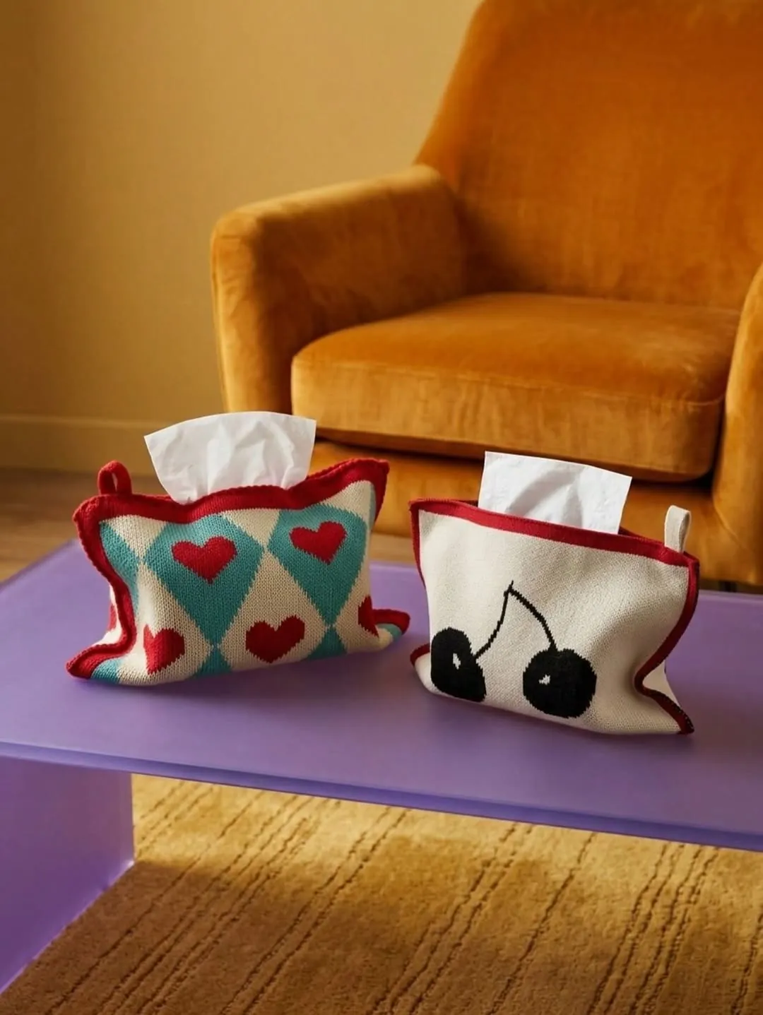 Hanging Rope and Wood Paper Towel Holder