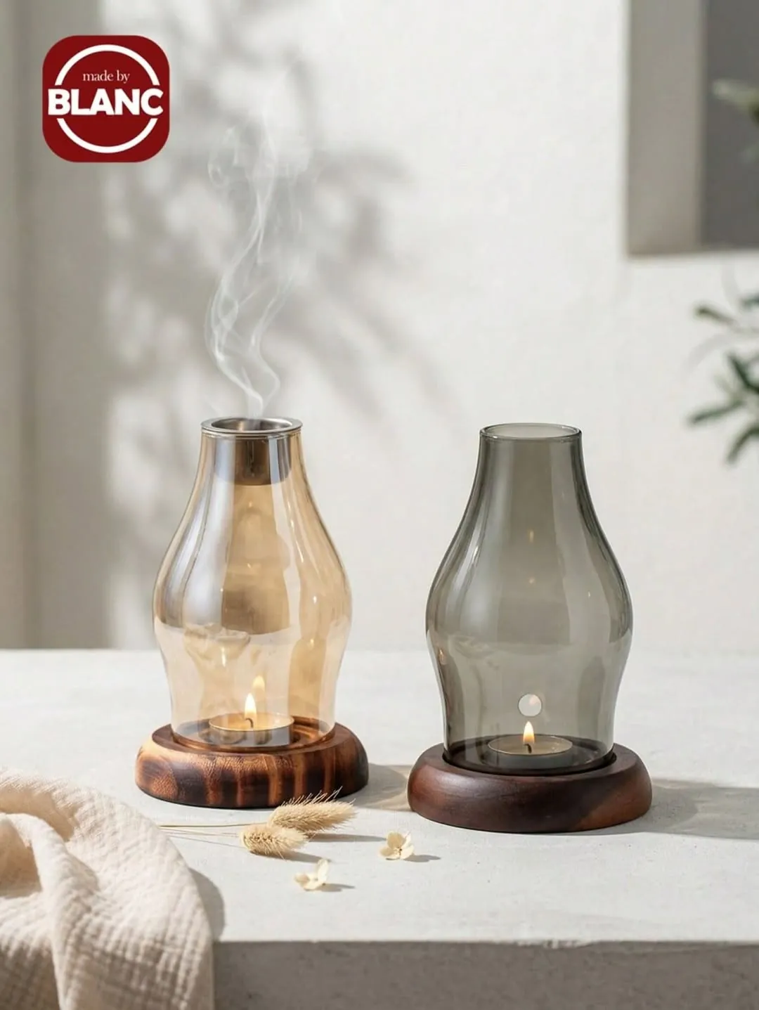 Hanging Rope and Wood Paper Towel Holder