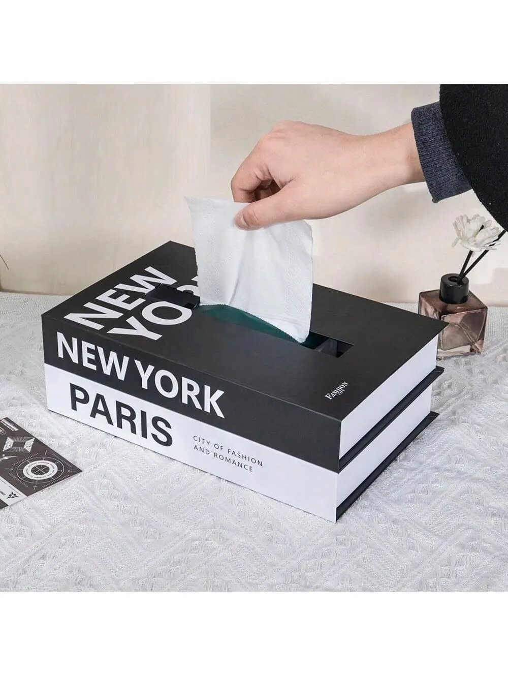 Bubble Tissue Box Holder
