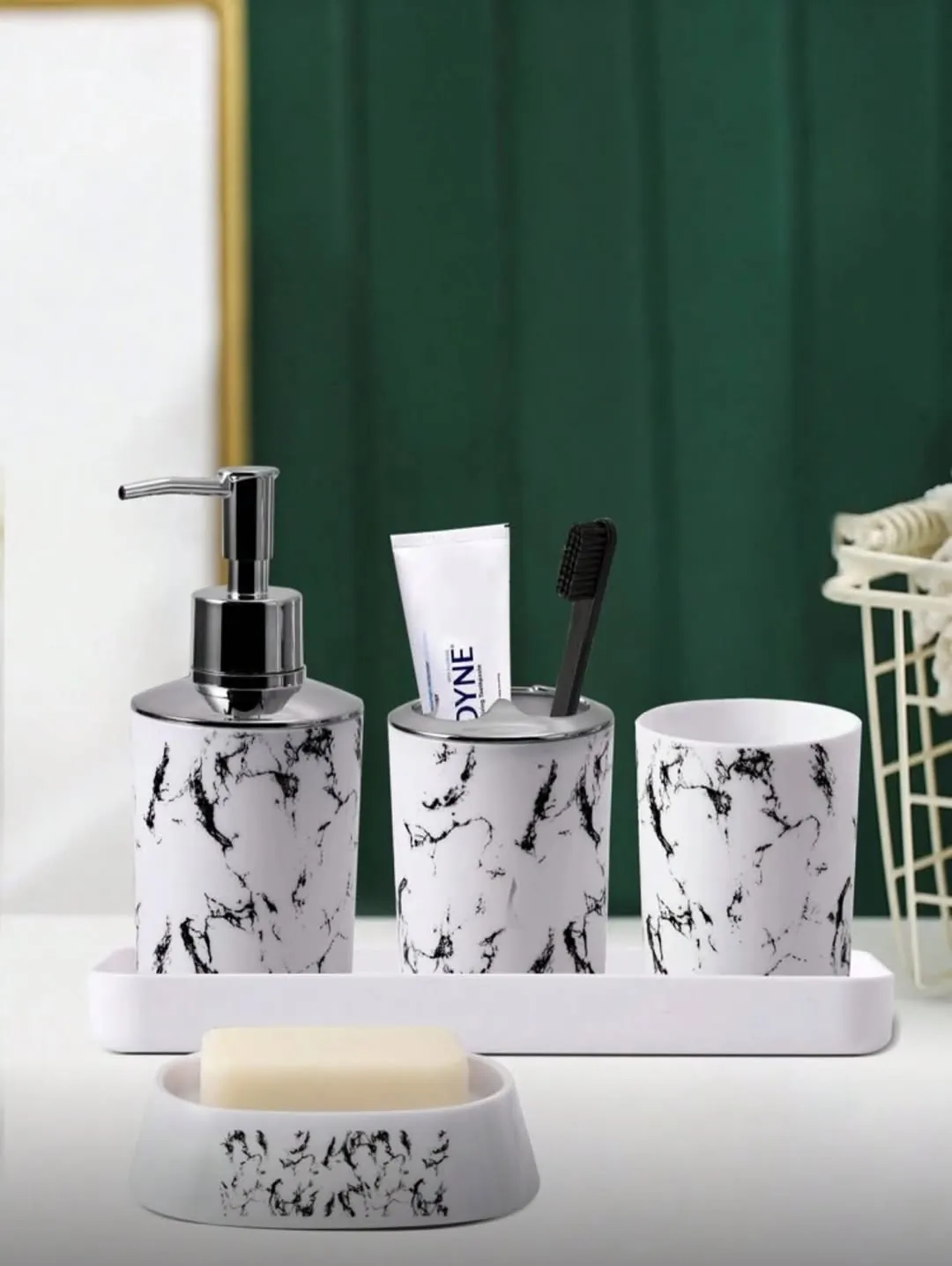 3-Tier Corner Bathroom Shelf Organizer