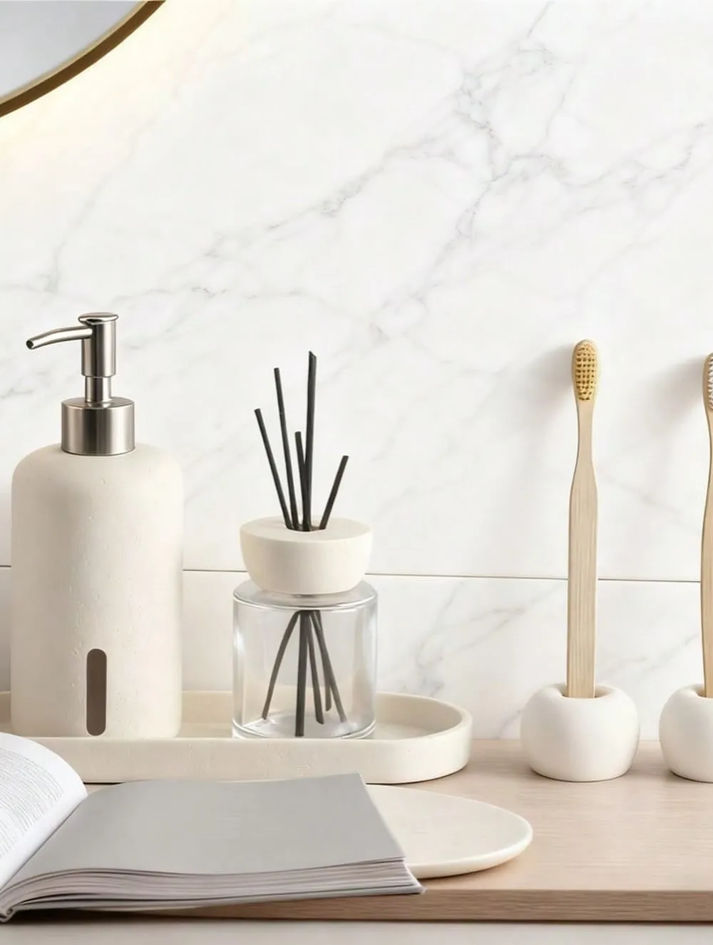 3-Tier Corner Bathroom Shelf Organizer