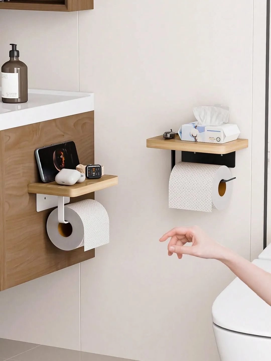 3-Tier Corner Bathroom Shelf Organizer