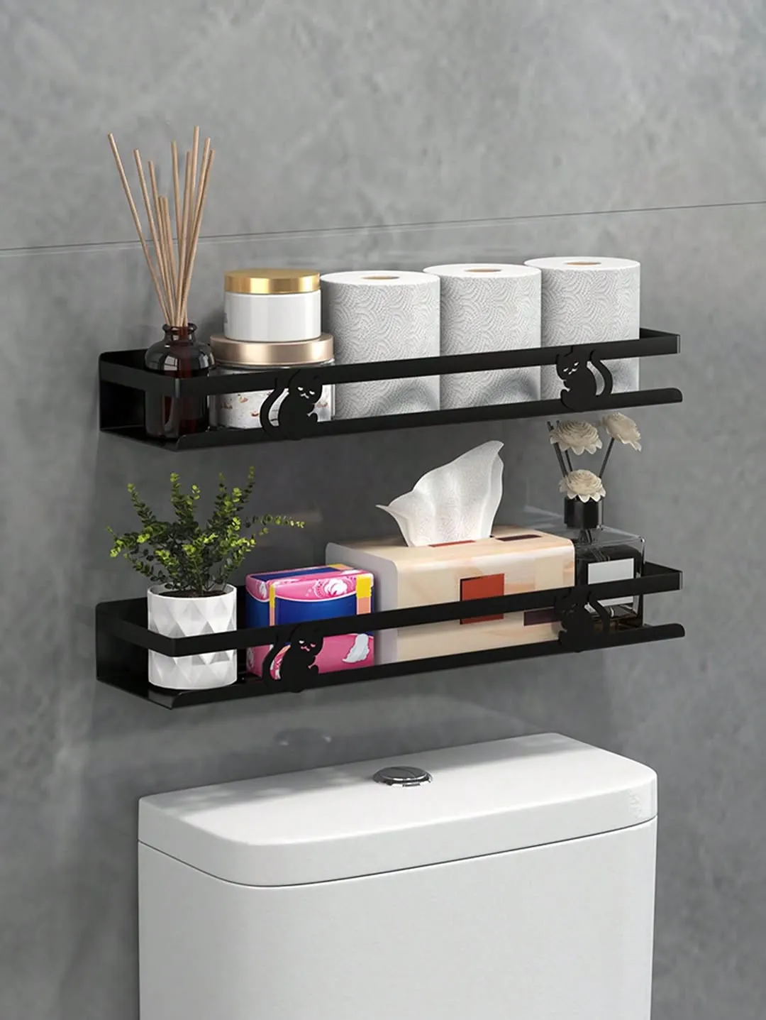 3-Tier Corner Bathroom Shelf Organizer