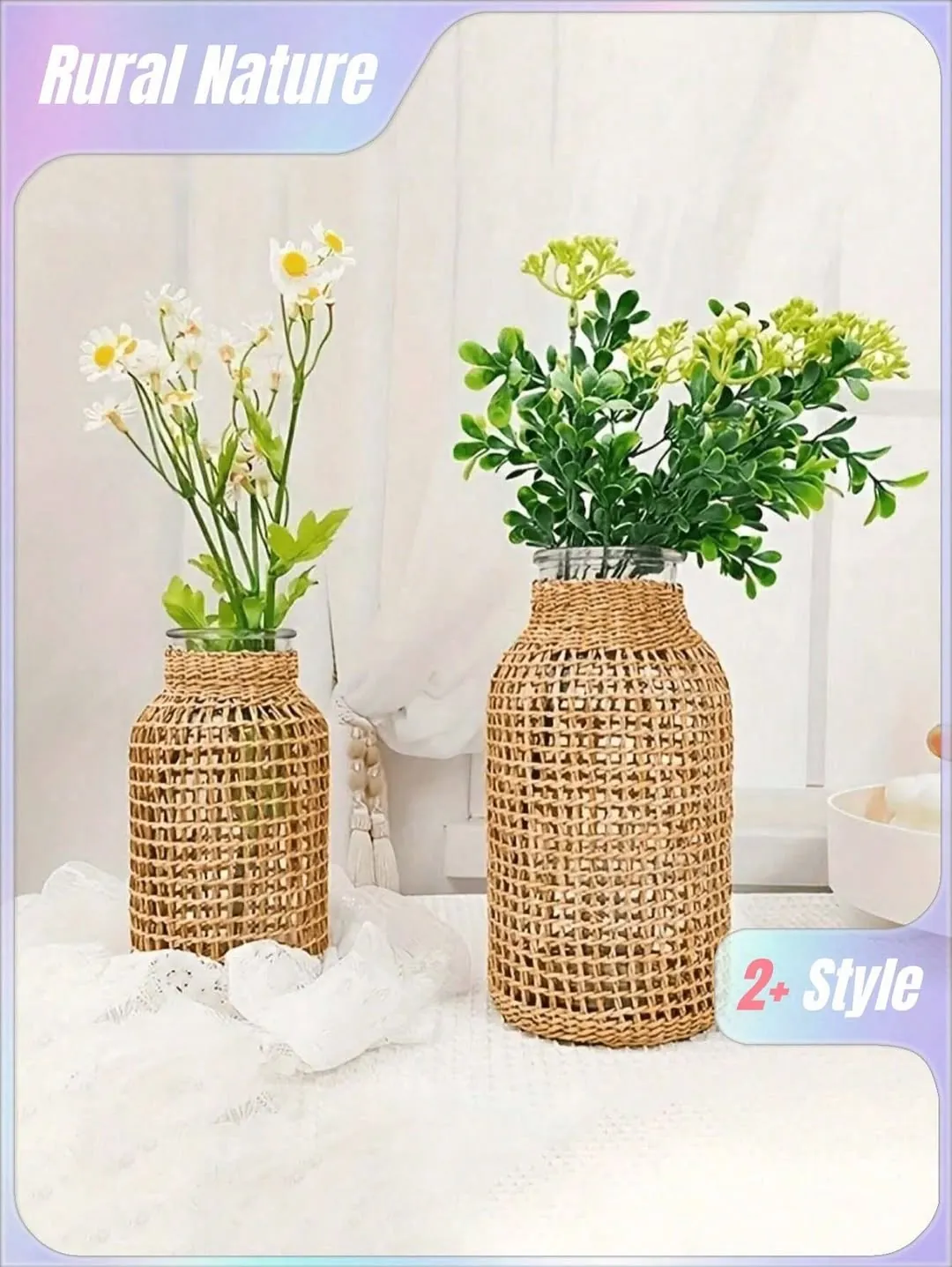 Yellow Textured Vase