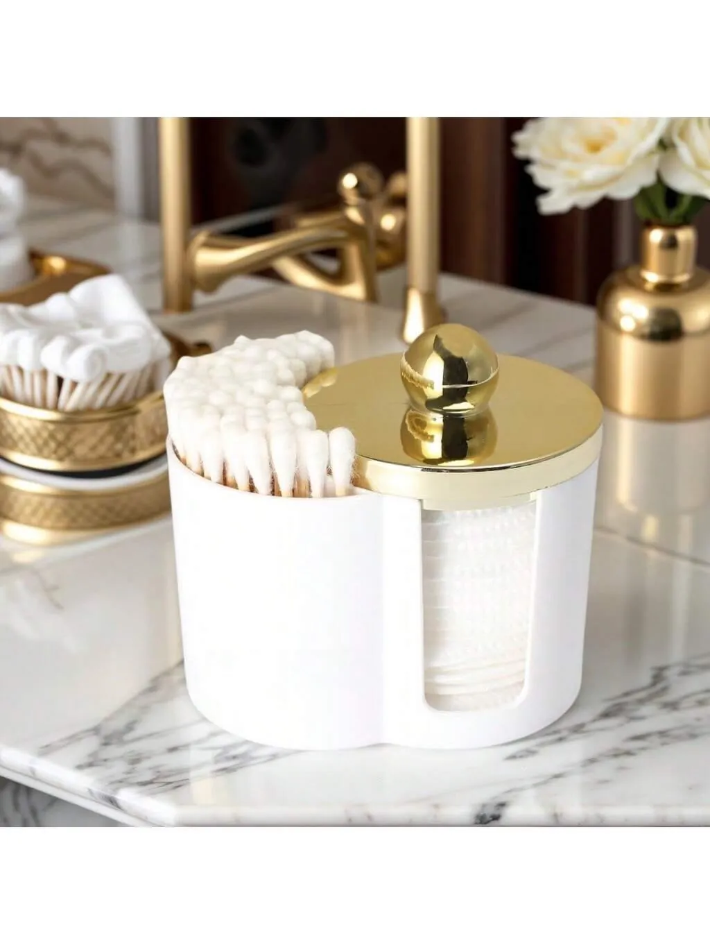 Wood Grain Tissue Box Holder