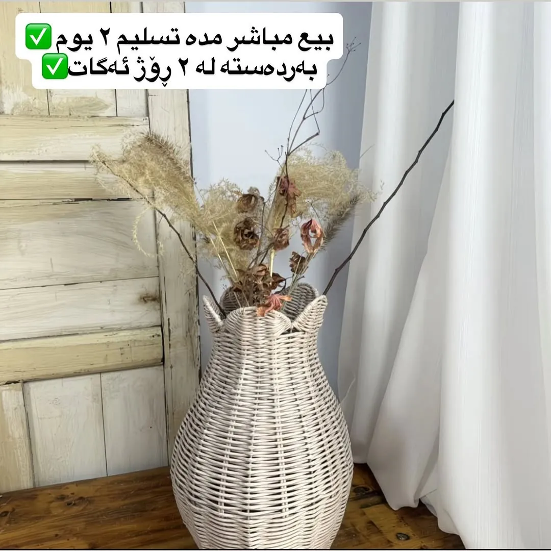 Woven Rattan Storage Baskets Set