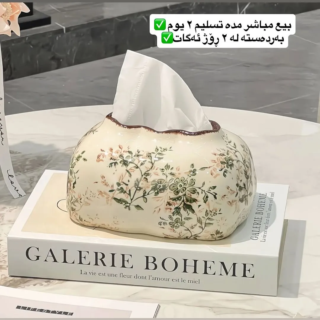 Apple-Shaped Tissue Box
