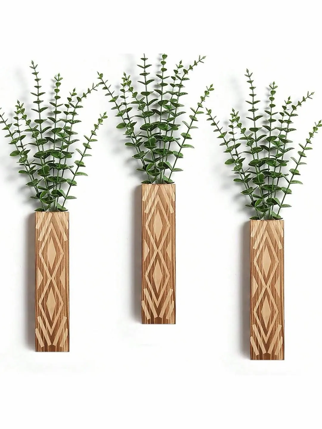 Wooden Flower Wall Decor Set