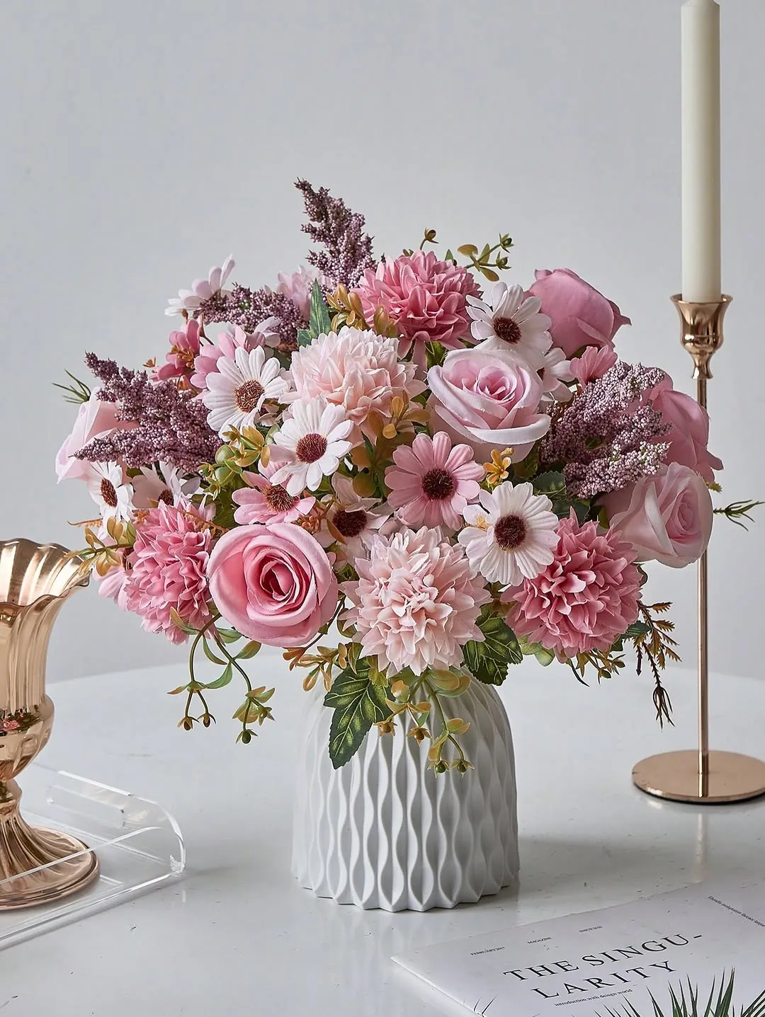 Decorative Dried Flower Bouquet