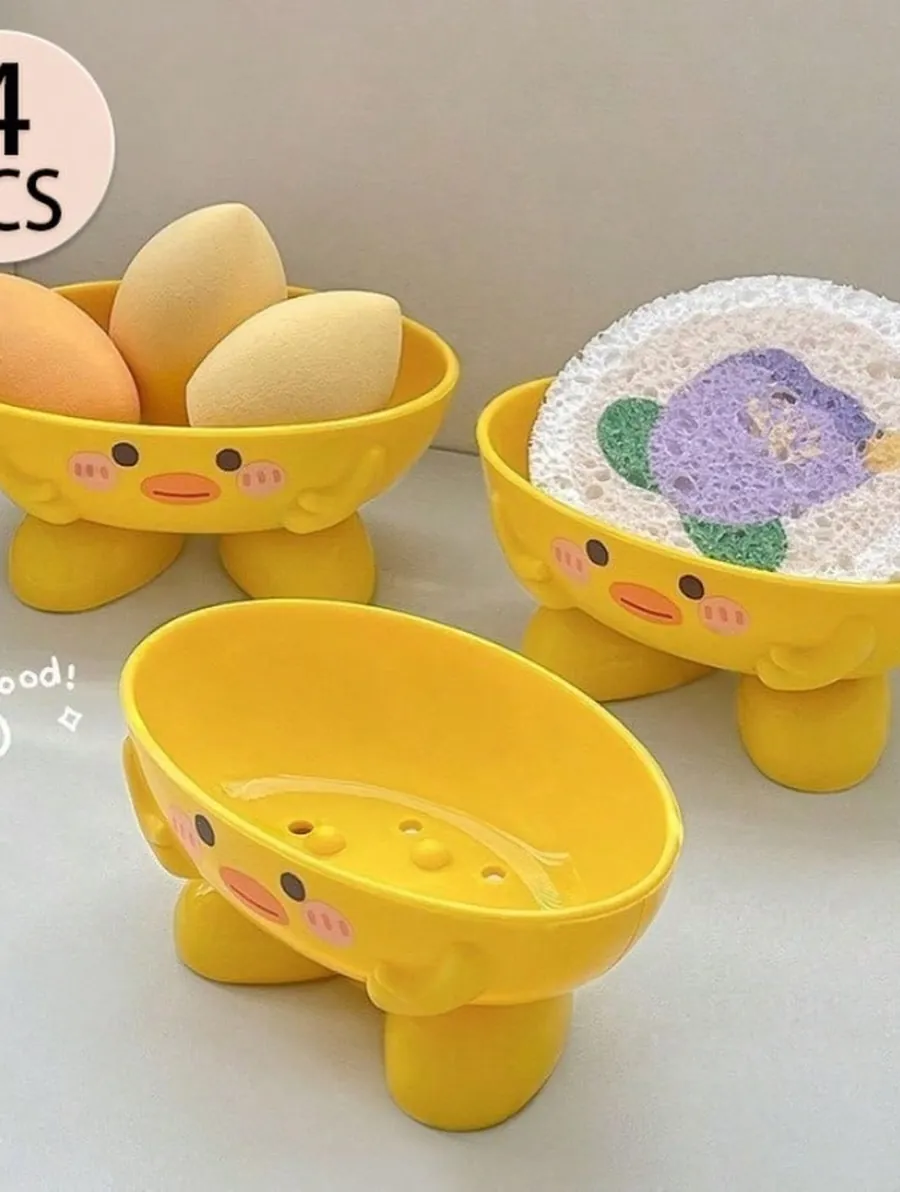 Duck-Shaped Soap Holder