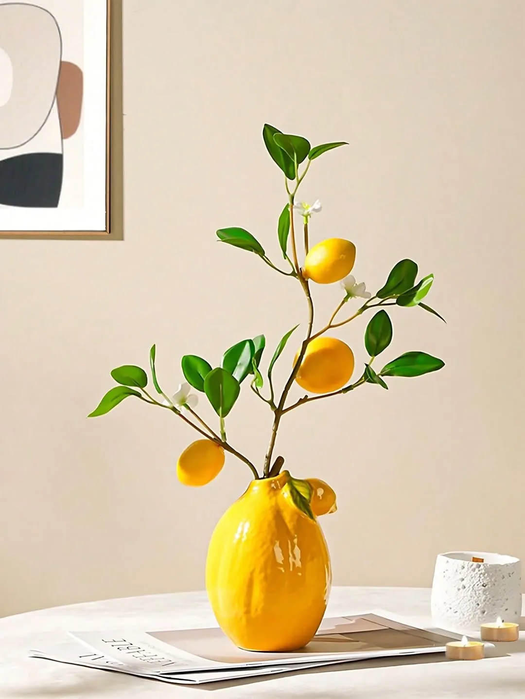 Decorative Ceramic Vegetable and Fruit Vases