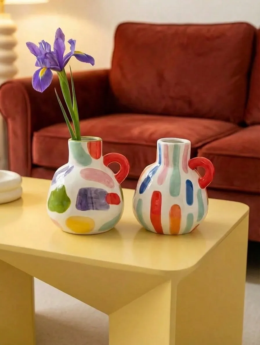 Decorative Ceramic Vegetable and Fruit Vases