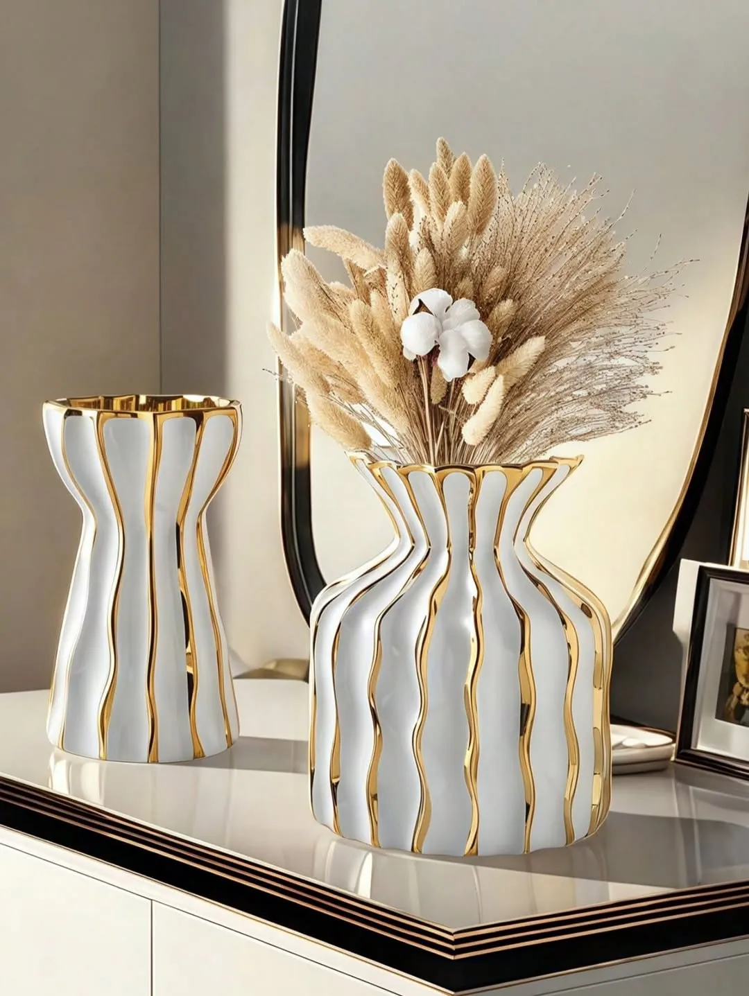 Decorative Ceramic Vegetable and Fruit Vases