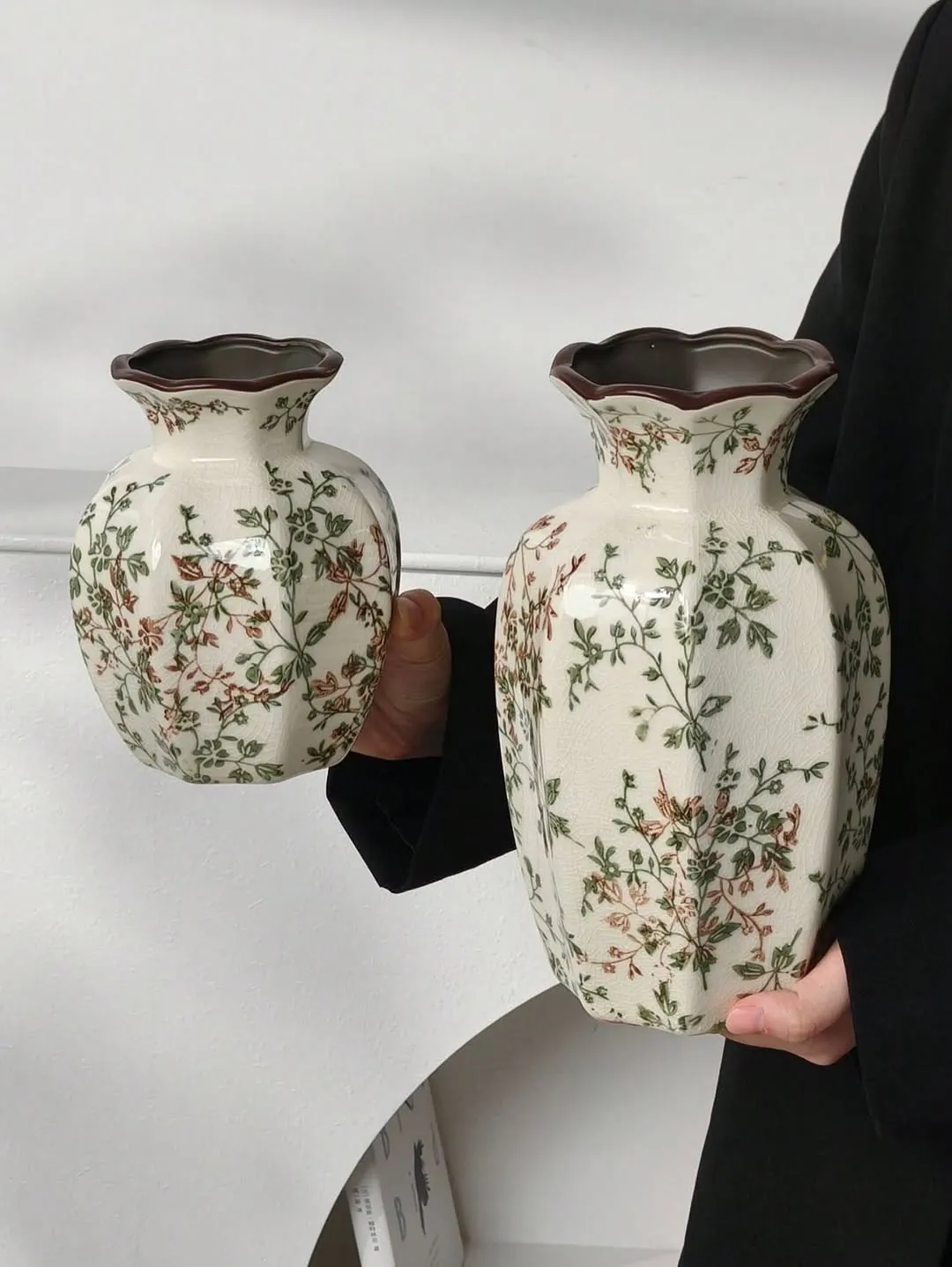 Decorative Ceramic Vegetable and Fruit Vases