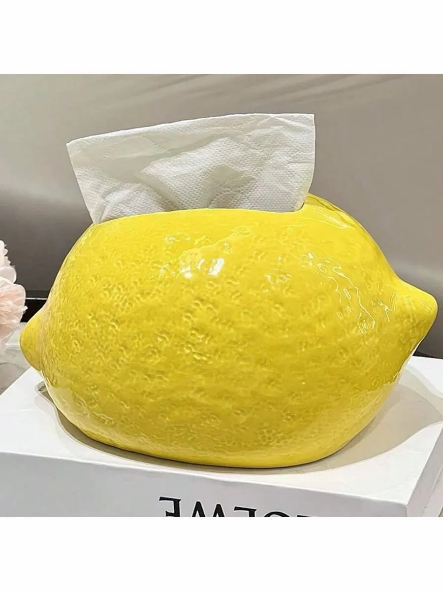 Speckled Tissue Box Holder
