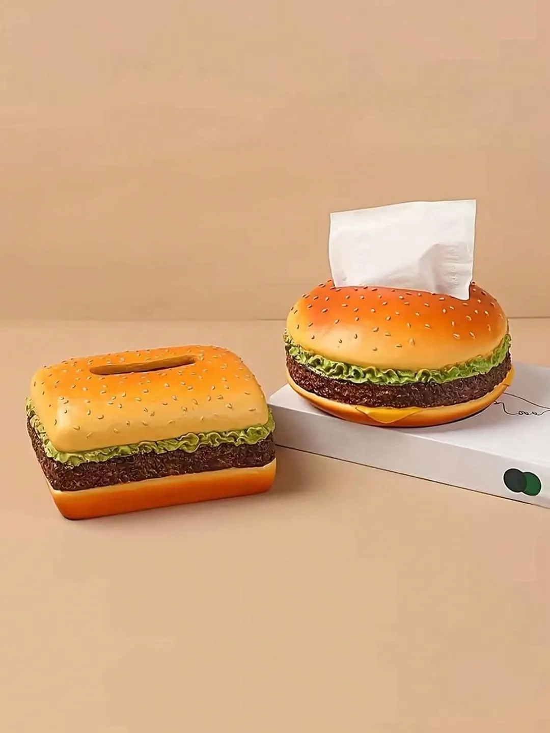 Speckled Tissue Box Holder