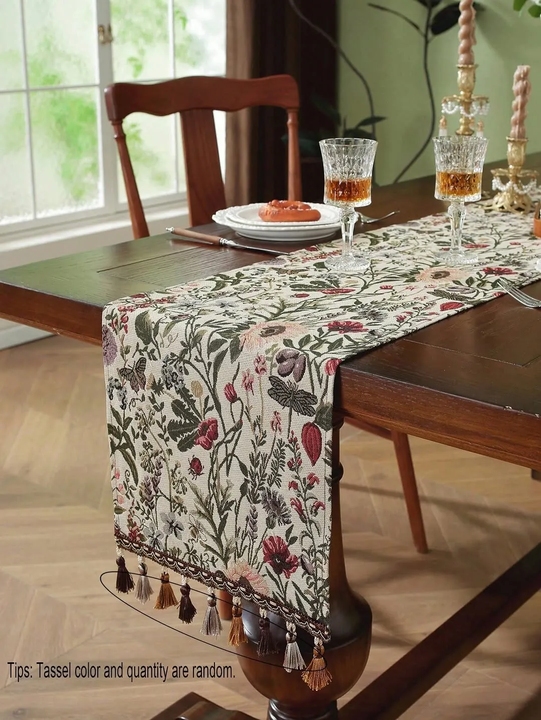 Floral Table Runner
