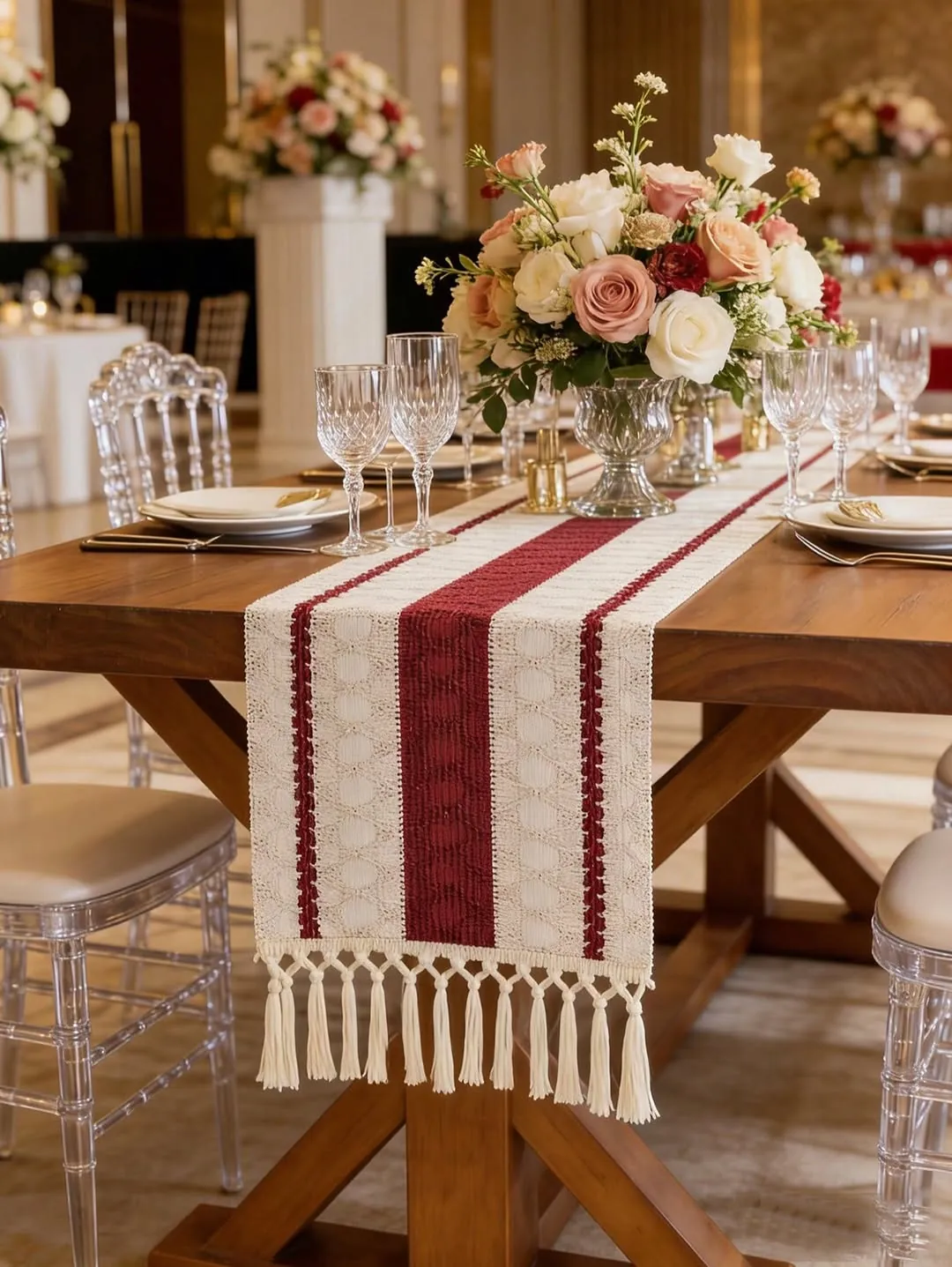Floral Table Runner