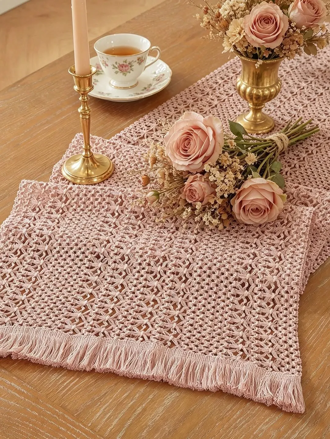 Floral Table Runner
