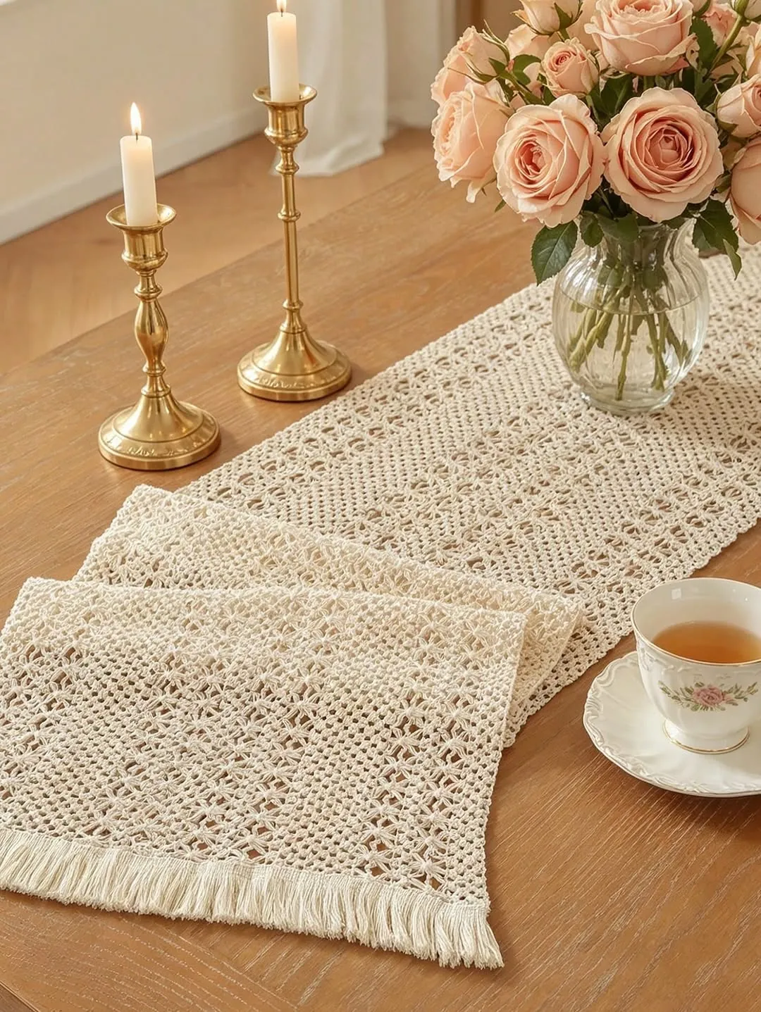 Floral Table Runner