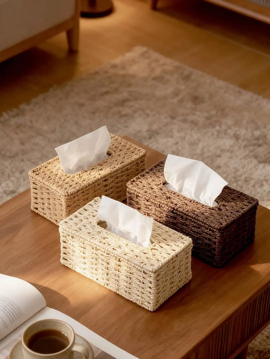 Bubble Tissue Box Cover