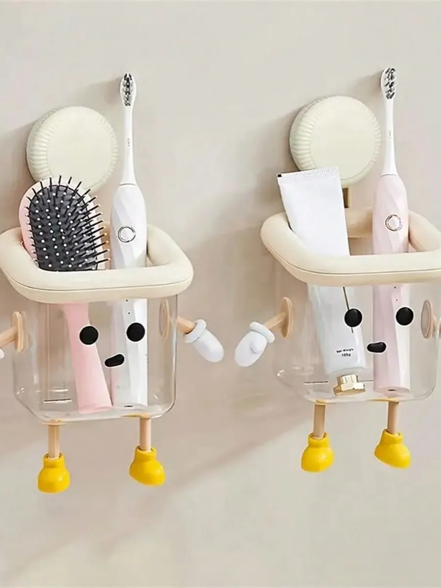 Pink Bow Toothbrush Holder