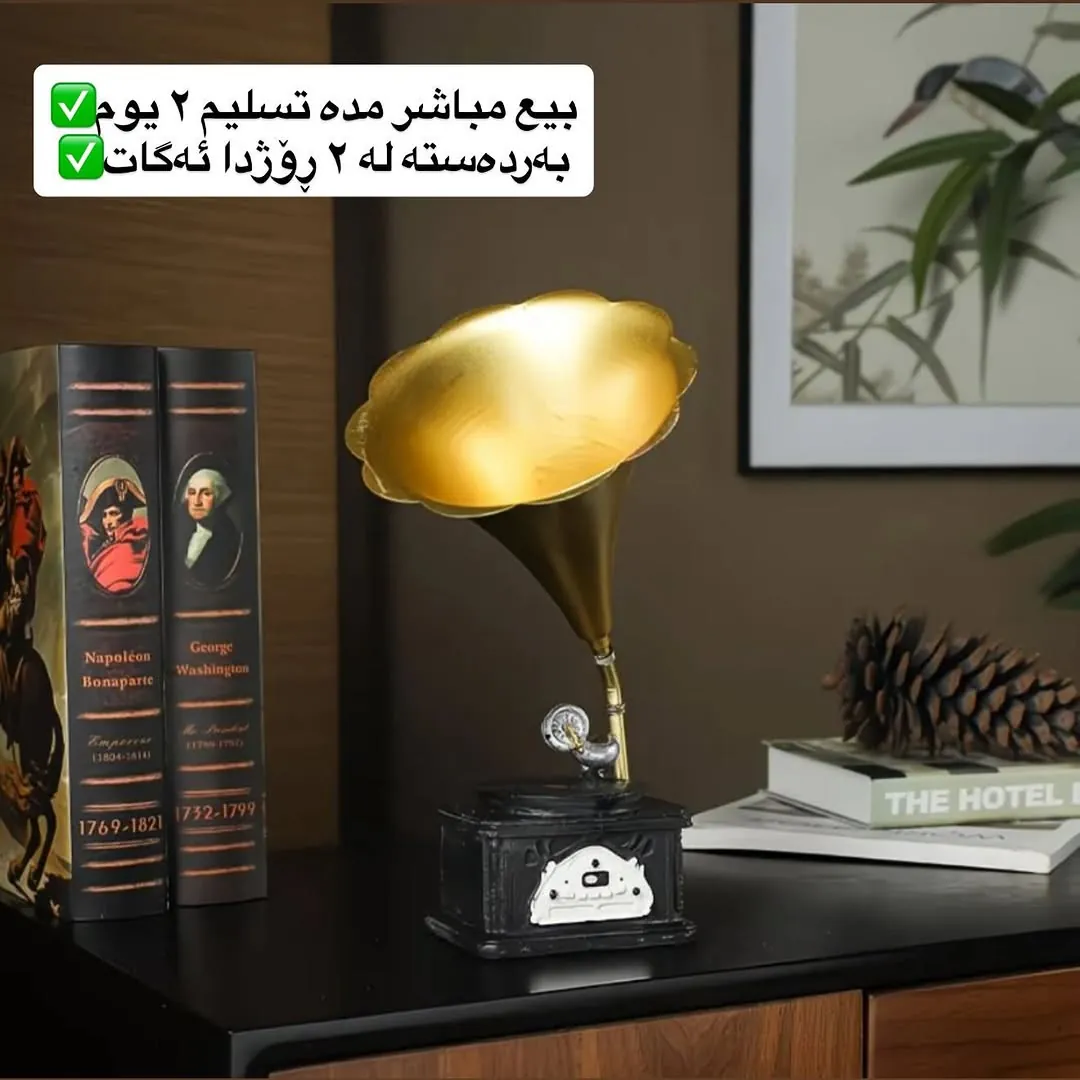 Wooden Oval Decorative Vase