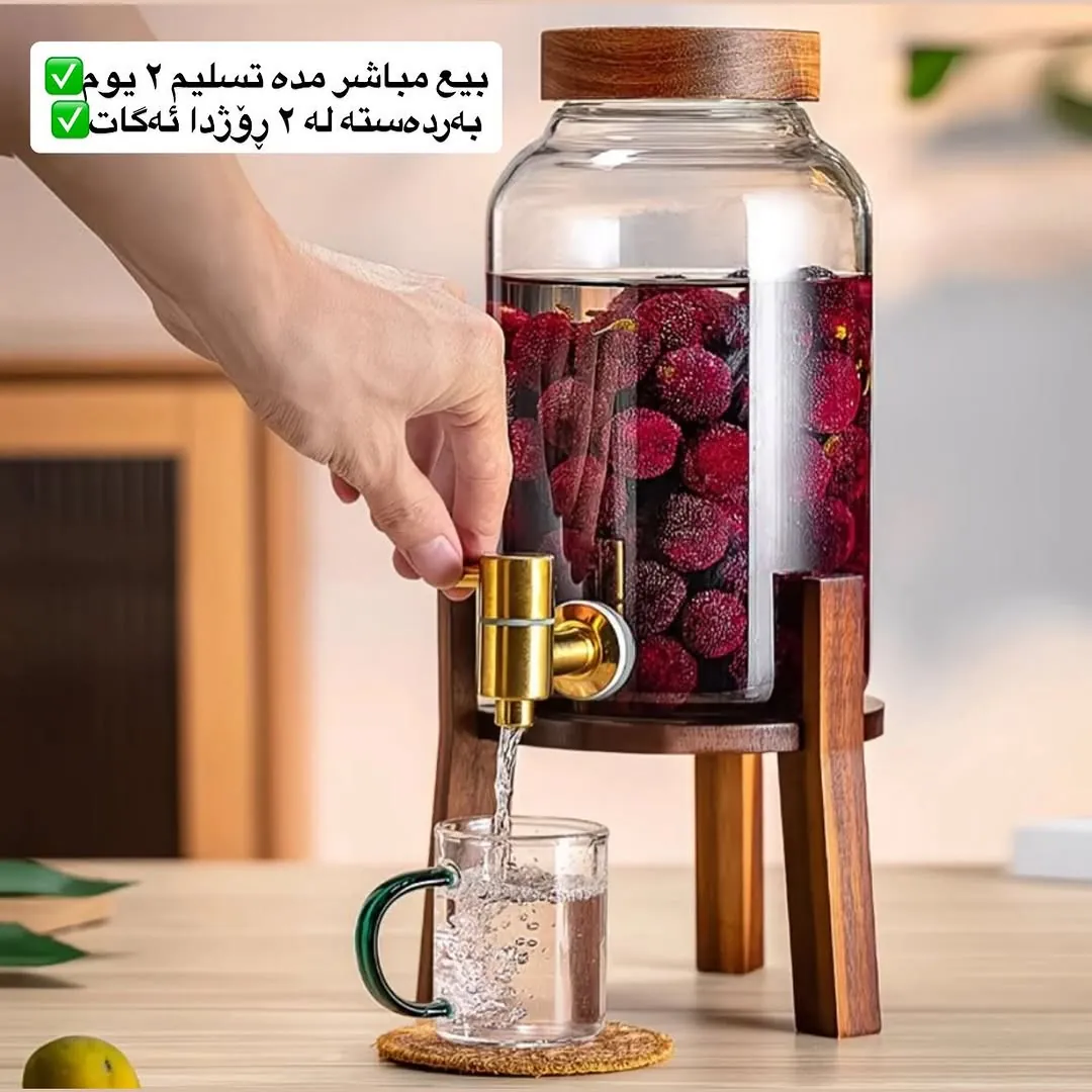 Wooden Oval Decorative Vase