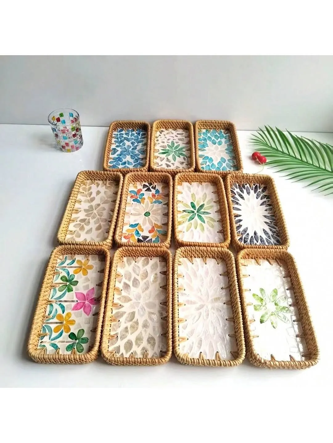 Sunflower Print Kitchen Towels