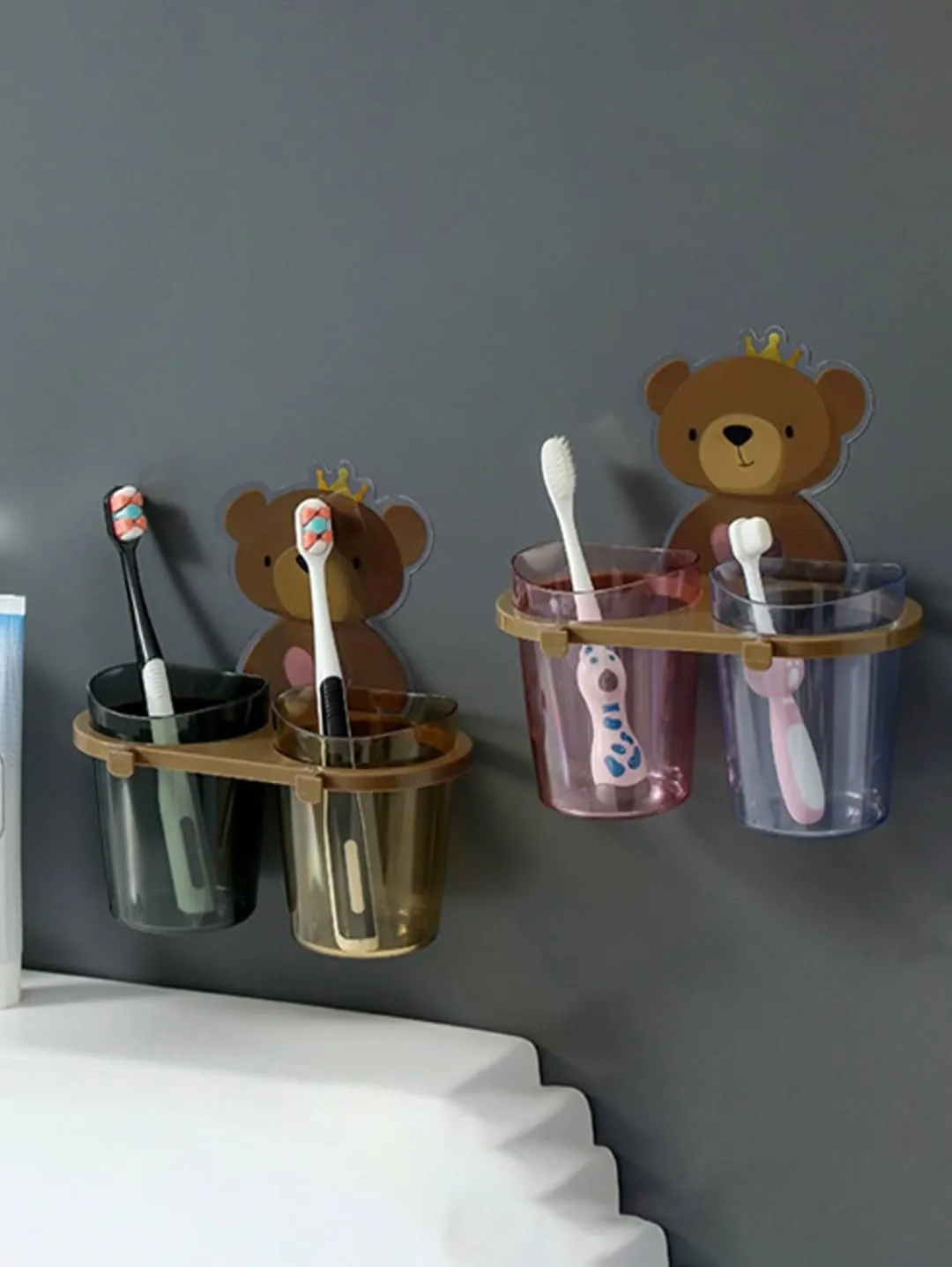 Wall-Mounted Soap Dish Holder with Lid
