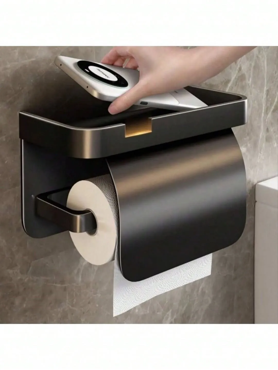 Wall-Mounted Soap Dish Holder with Lid