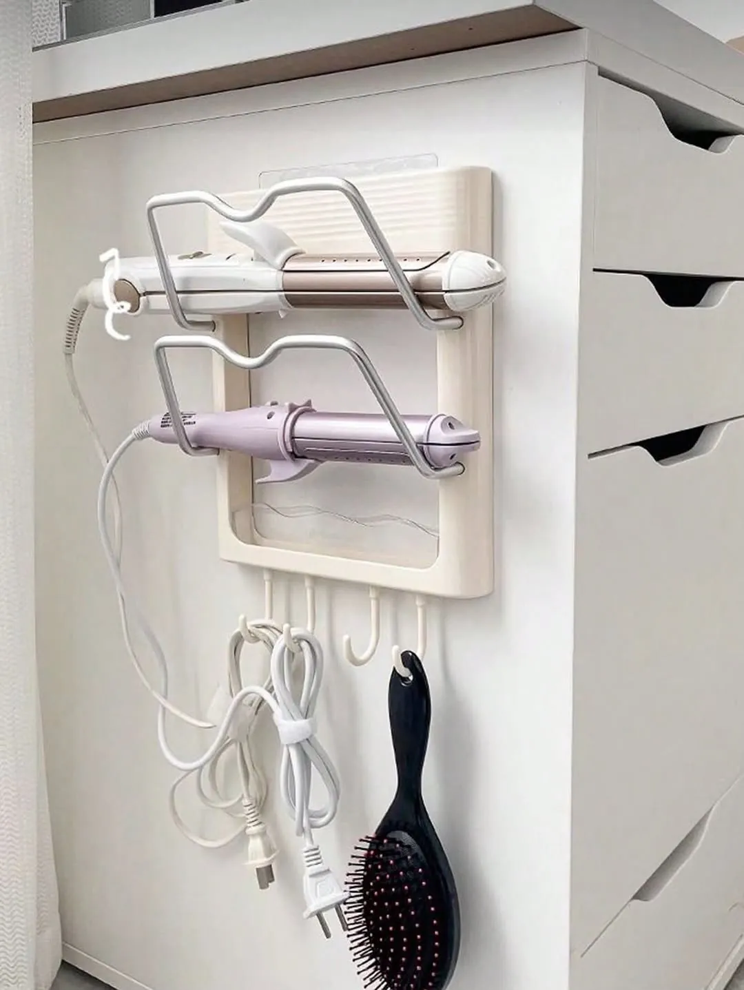 Wall-Mounted Toilet Paper Holder with Shelf