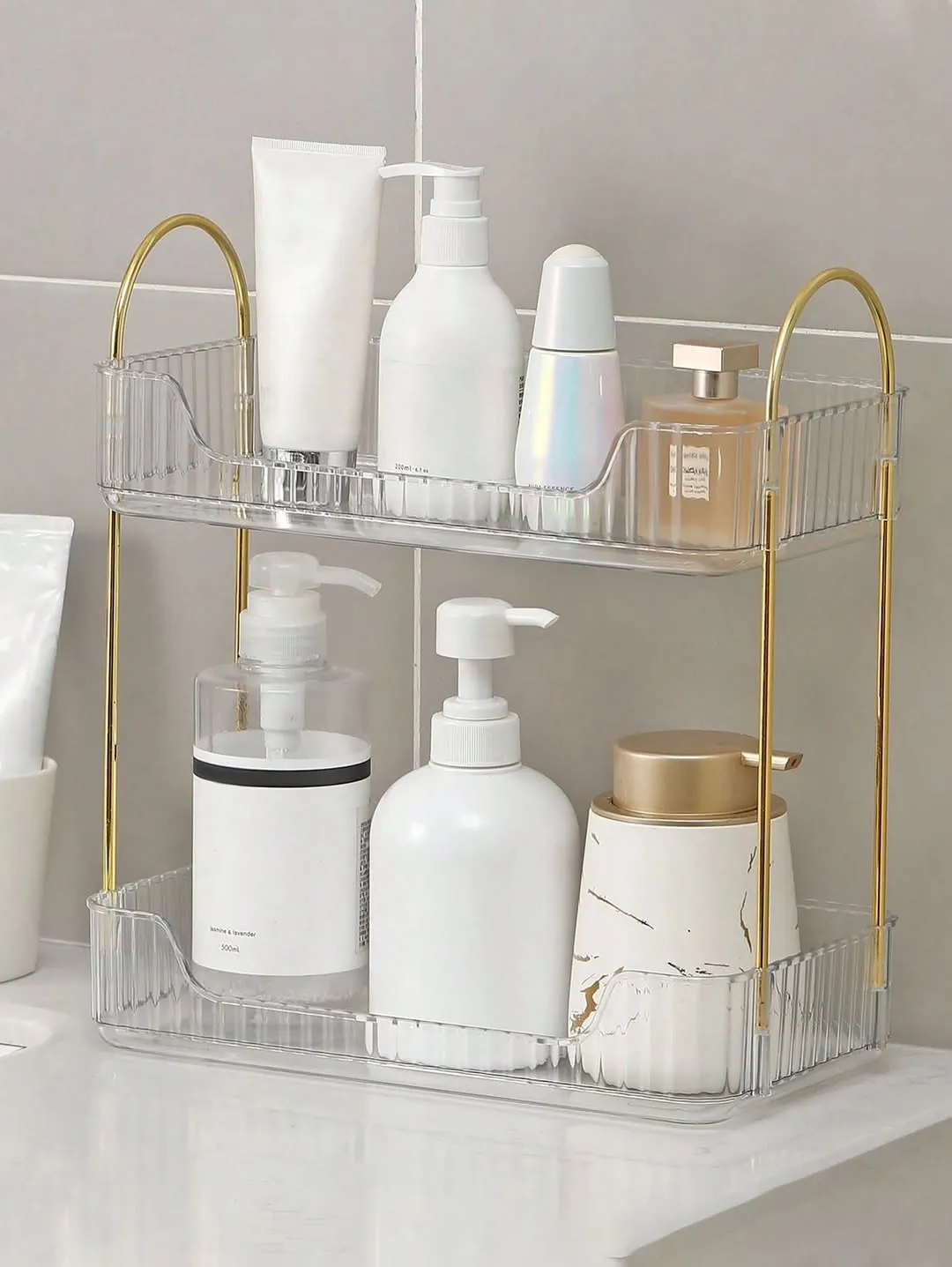 Wall-Mounted Toilet Paper Holder with Shelf