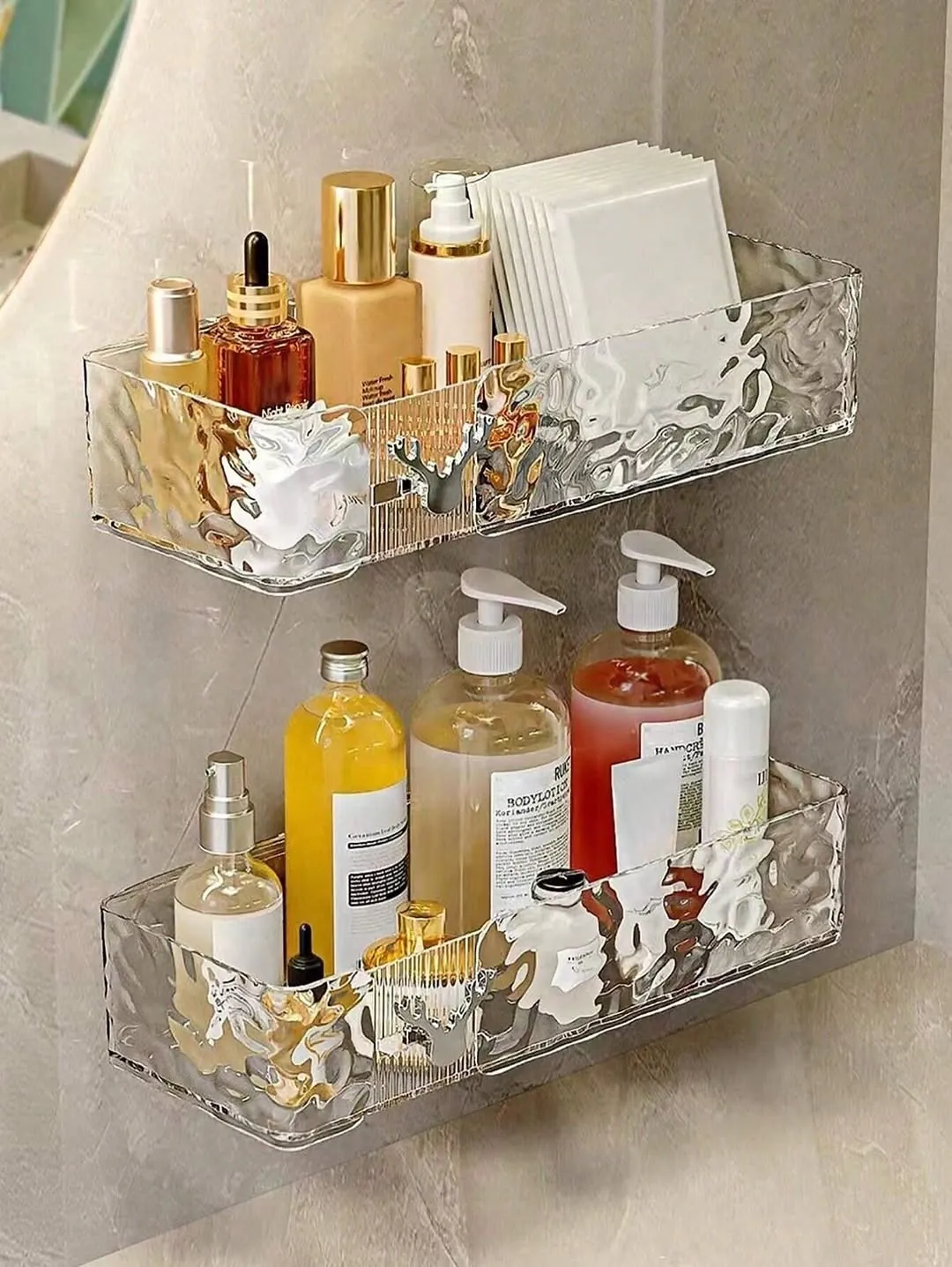 Wall-Mounted Storage Organizer with Drawers