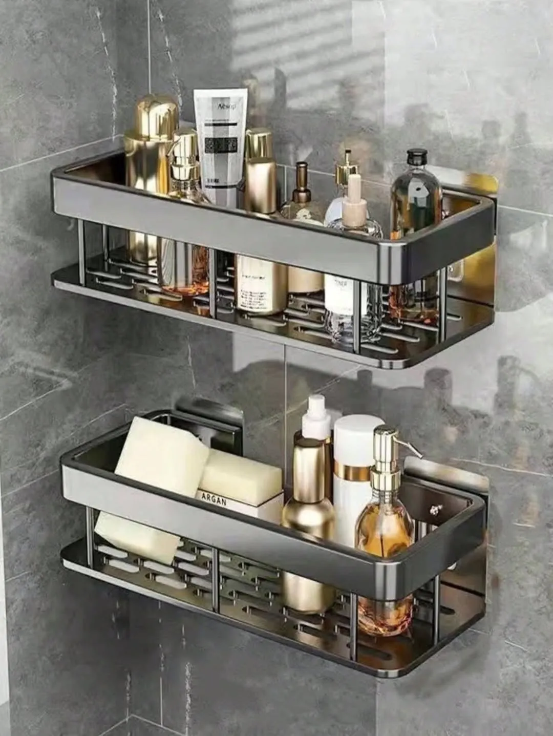 Wall-Mounted Storage Organizer with Drawers