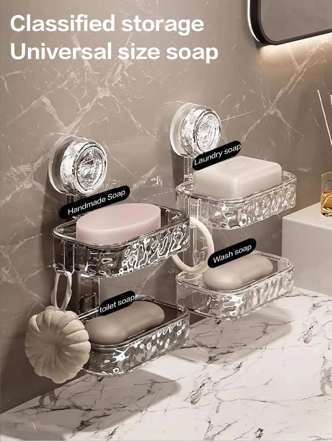 Wall-Mounted Storage Organizer with Drawers